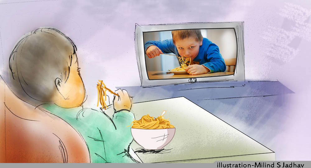 TV ads and childhood obesity interlinked