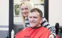 Cancer survivor thanks his hairdresser for saving his life, after she spots cancerous mole